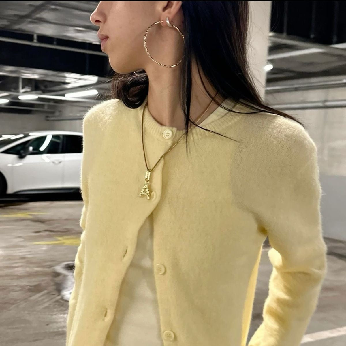 O-neck Knitted Cardigan