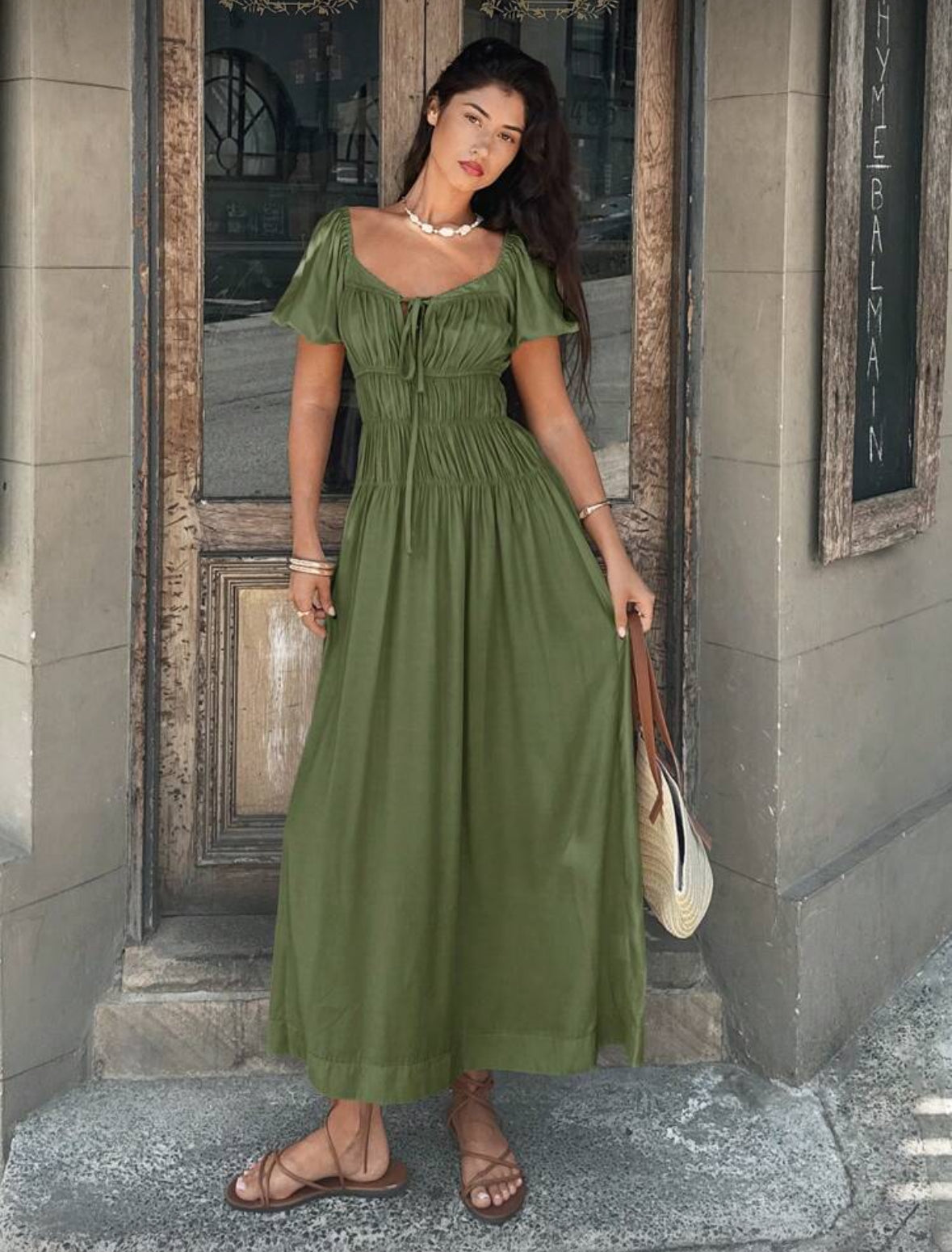 Mint dress