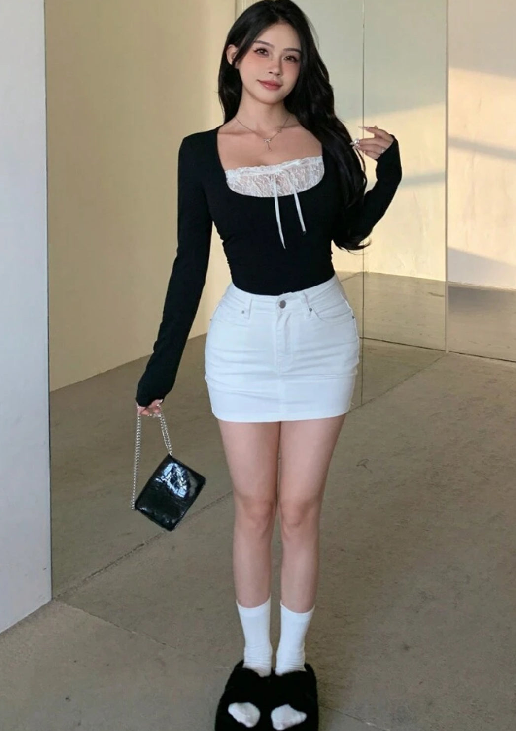 Color block top