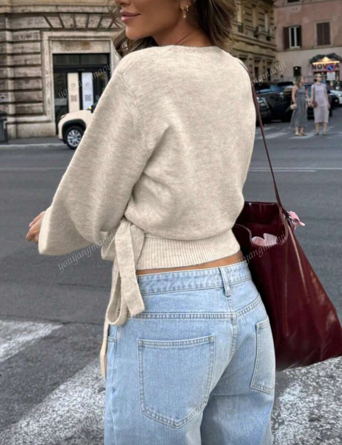 Knit sweater