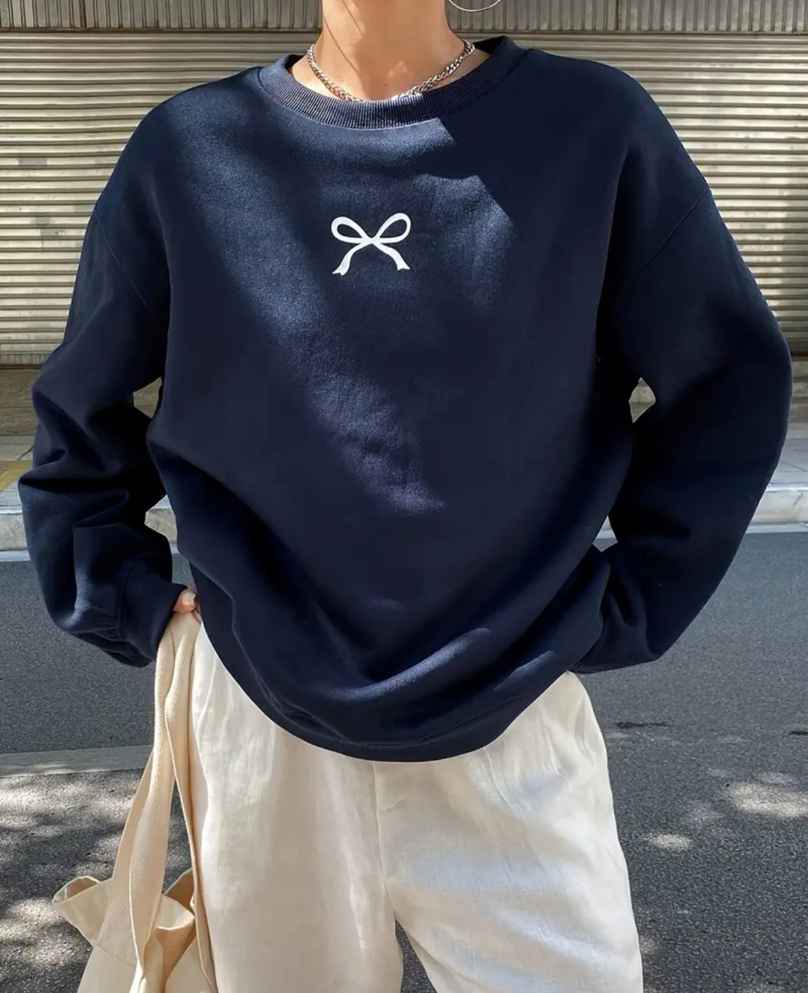 Bow Sweatshirt
