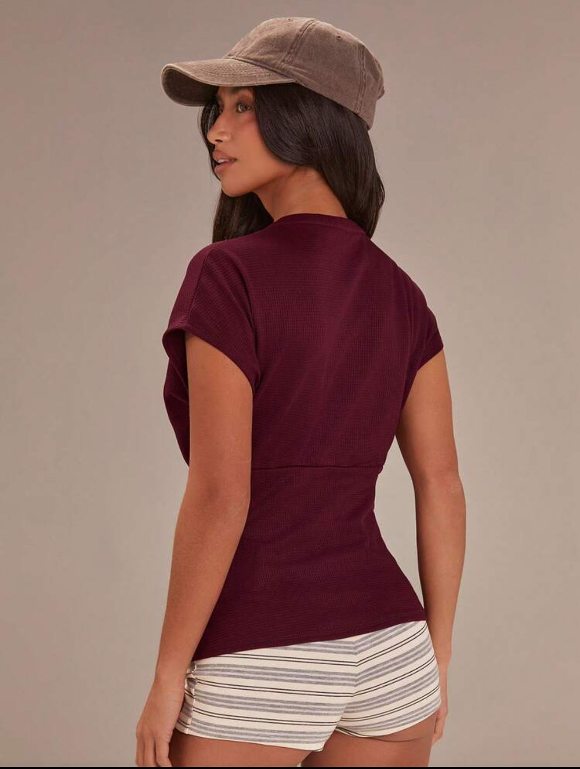 Elegant Rib Knit top