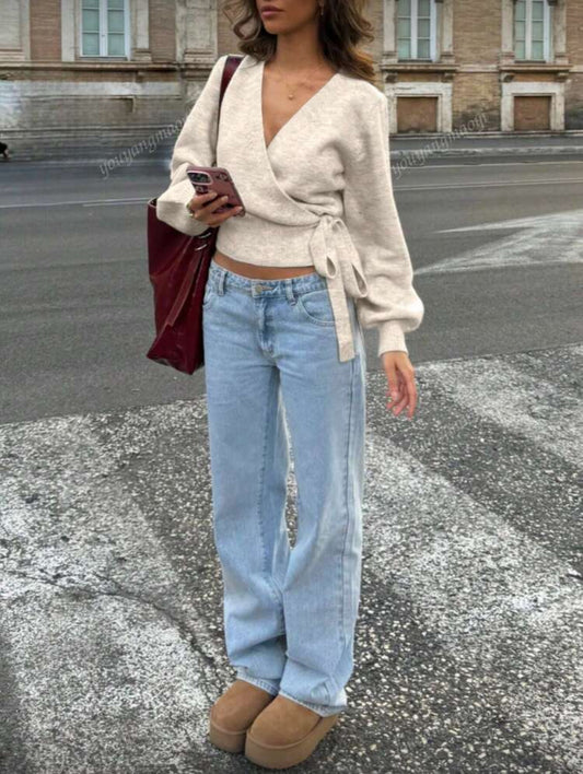 Knit sweater