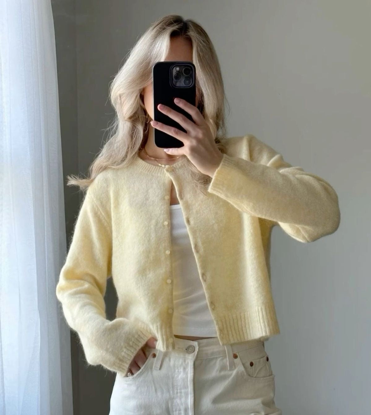 O-neck Knitted Cardigan
