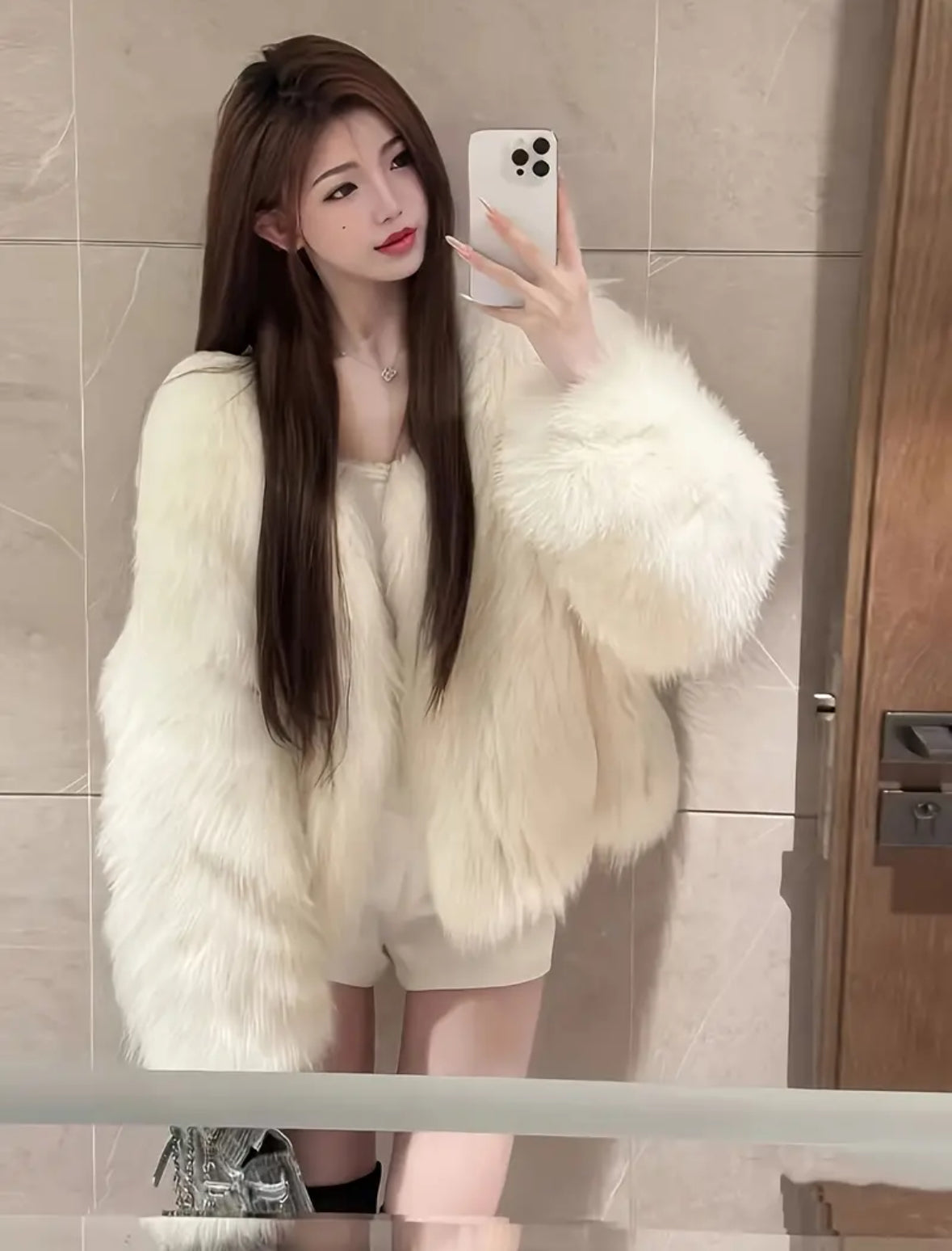 Angelic Fur Coat
