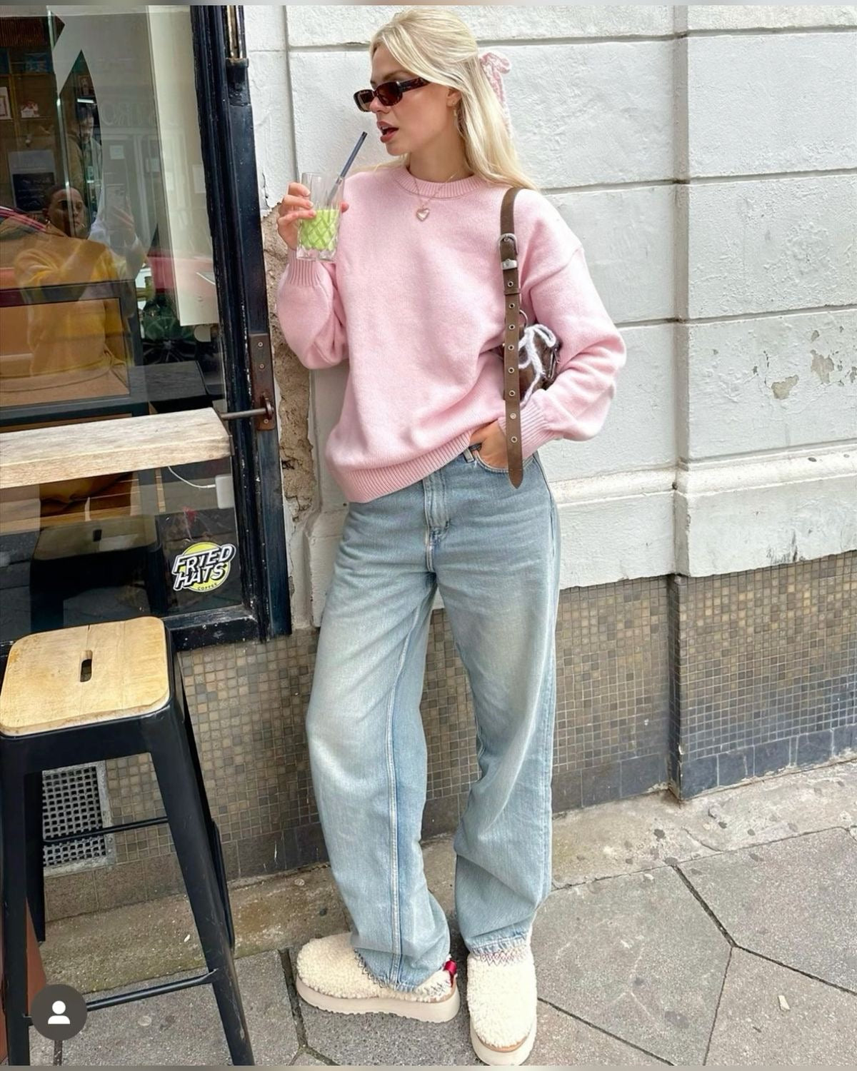 Cozy Pink Sweater