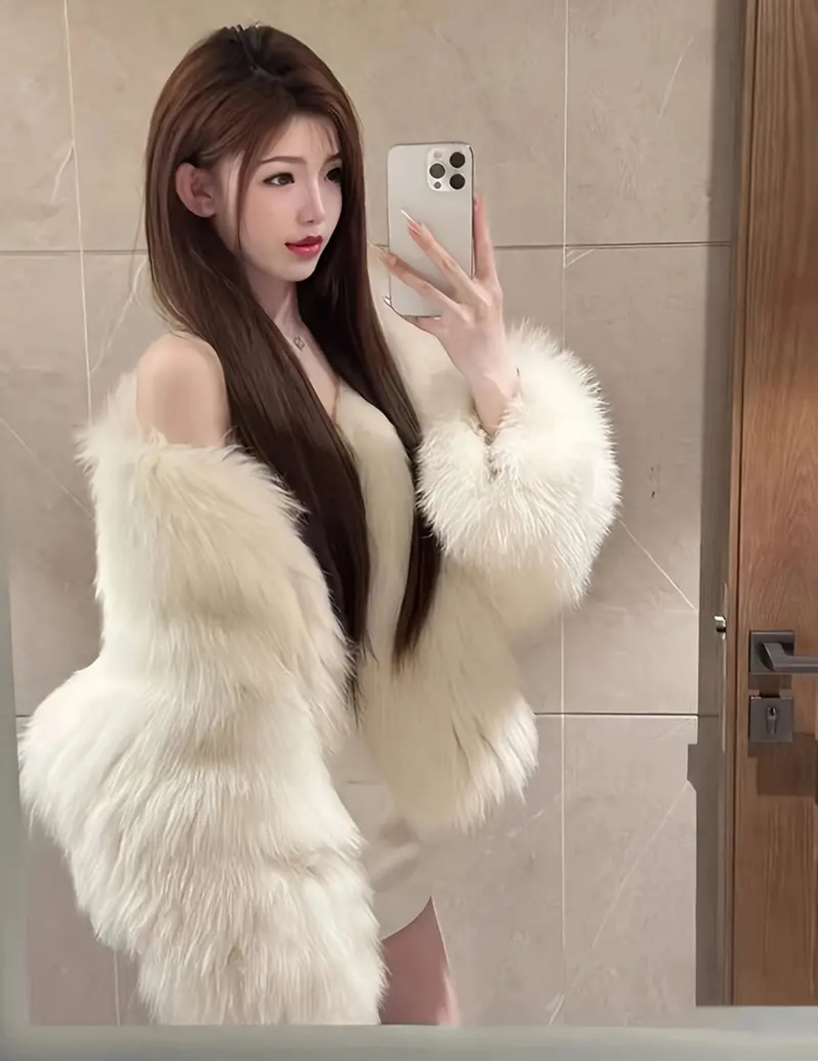Angelic Fur Coat