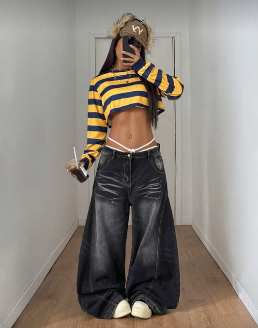 Stripped sweat