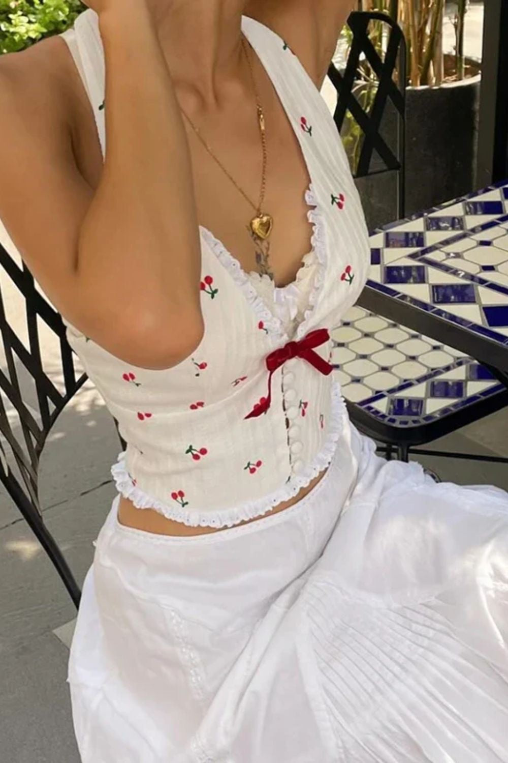 Bow corset