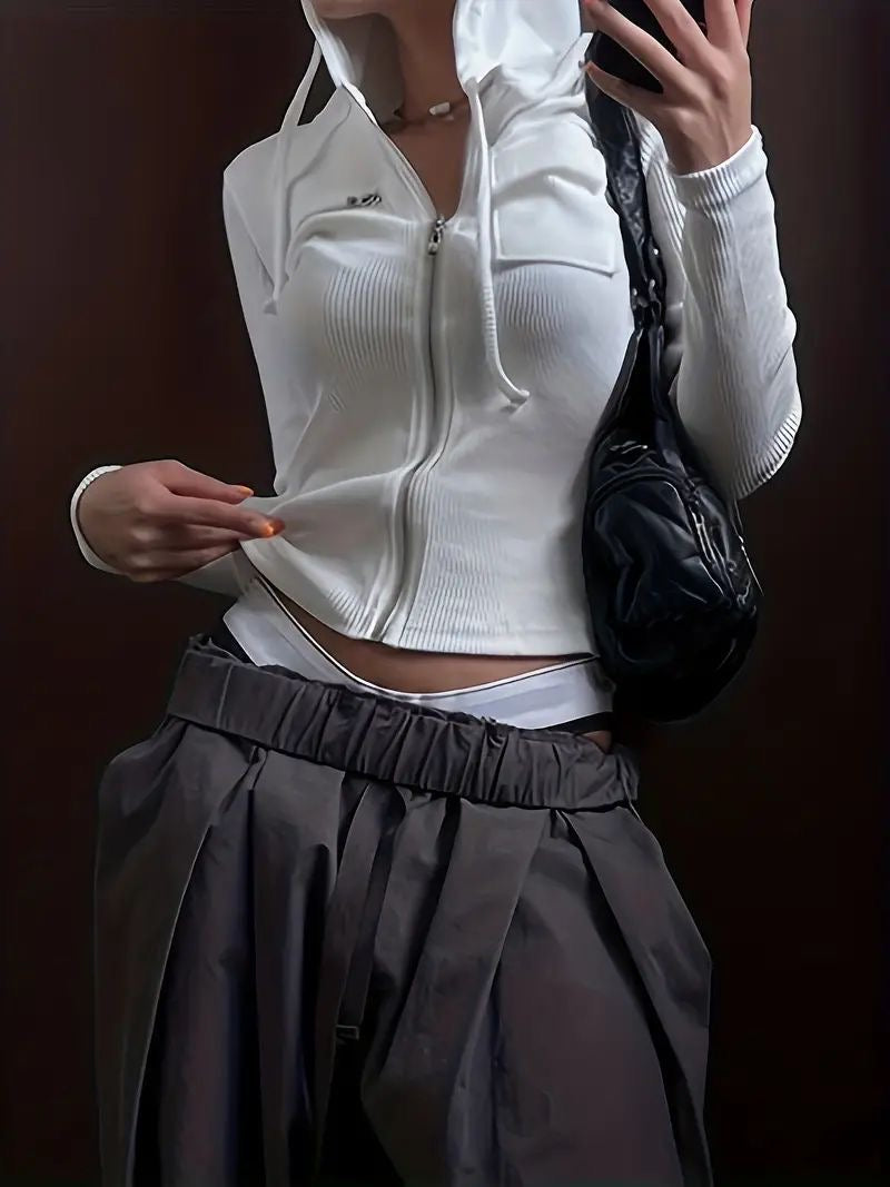 Zipper hoodie