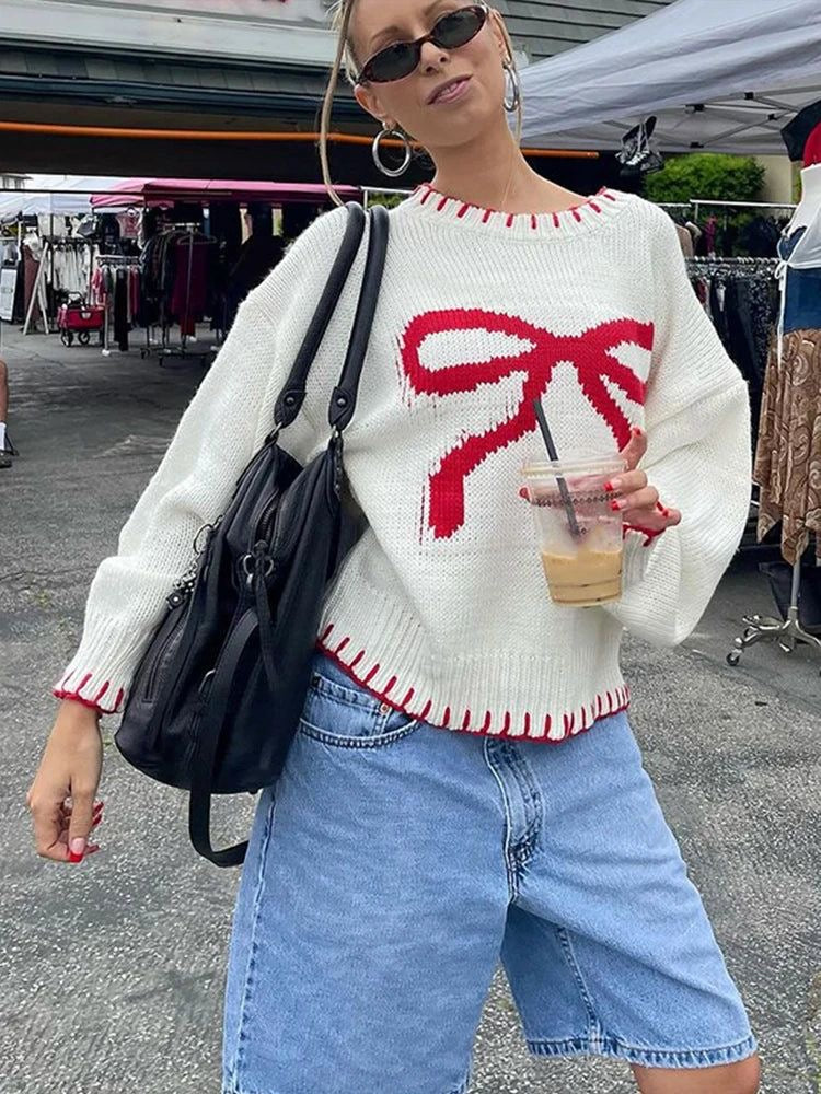 Chrismas Bow Sweater