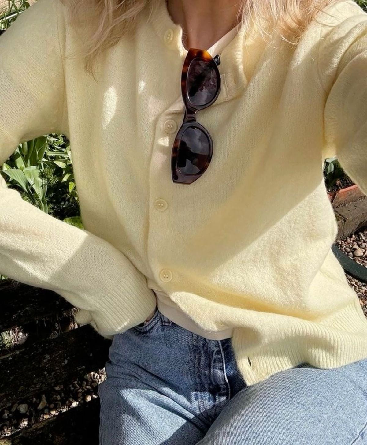 O-neck Knitted Cardigan