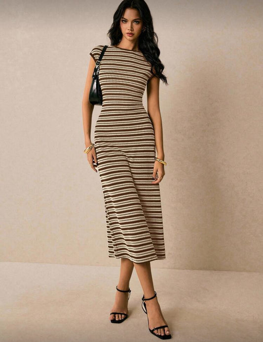 Stripped dress