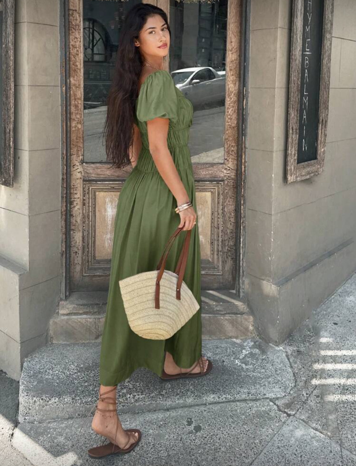 Mint dress