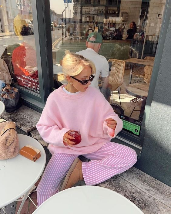 Cozy Pink Sweater