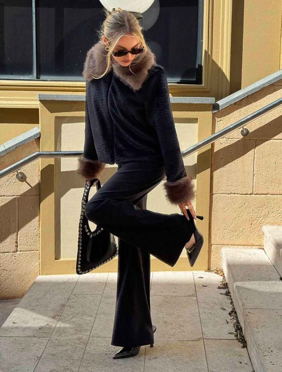Faux Fur Jacket