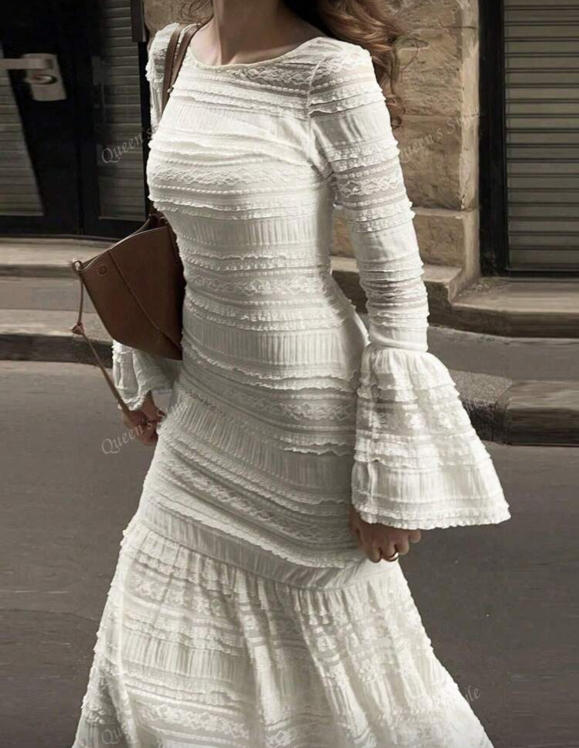 Elegant Beige Dress