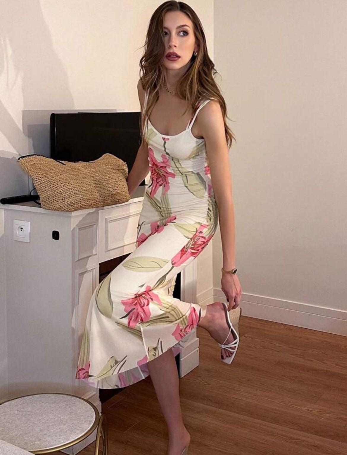 Fishtail Hem Bodycon