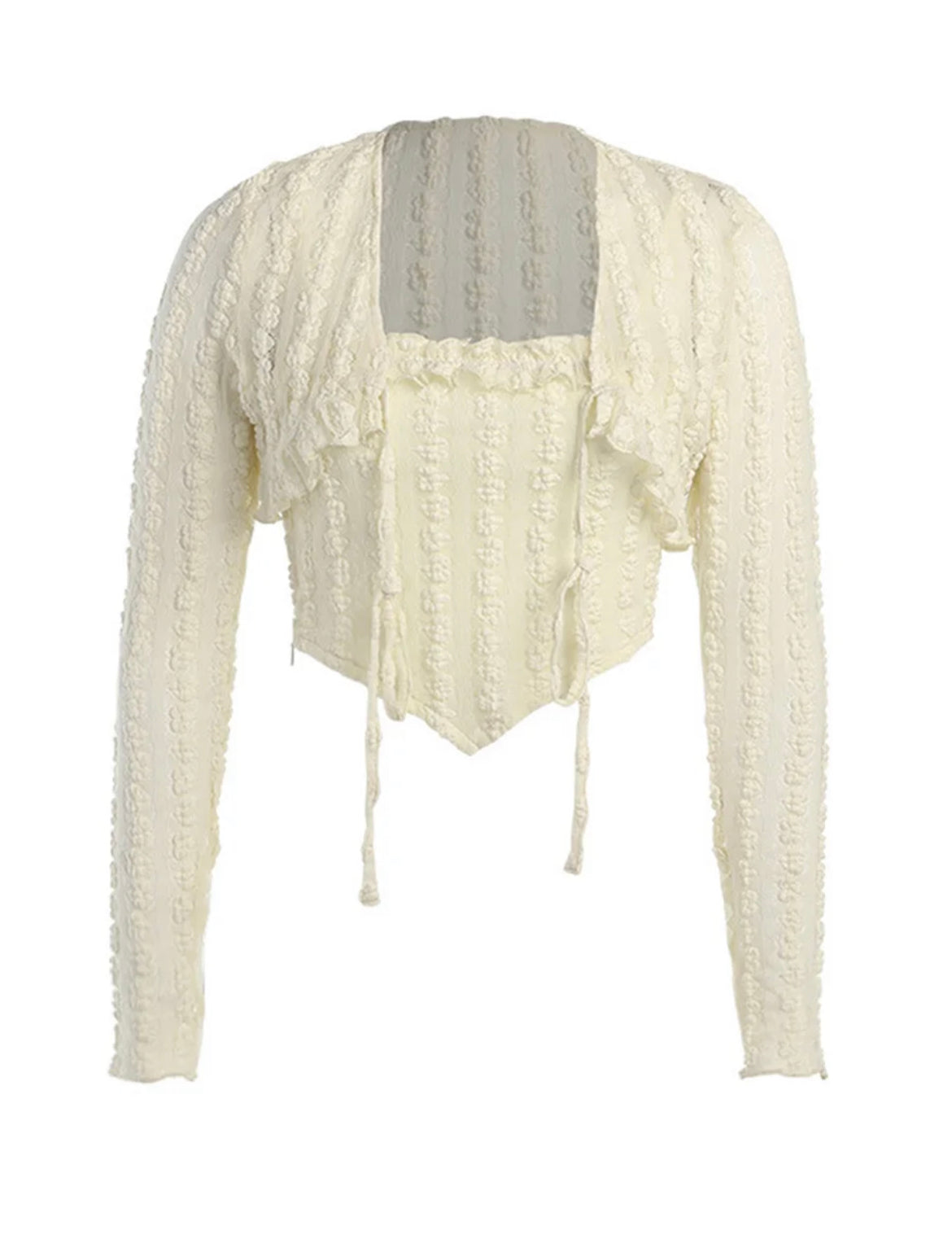 Cardigan and Vest Set