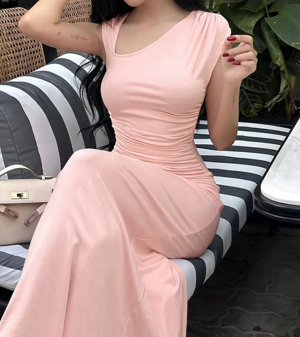 Elegant Asymmetrical Dress