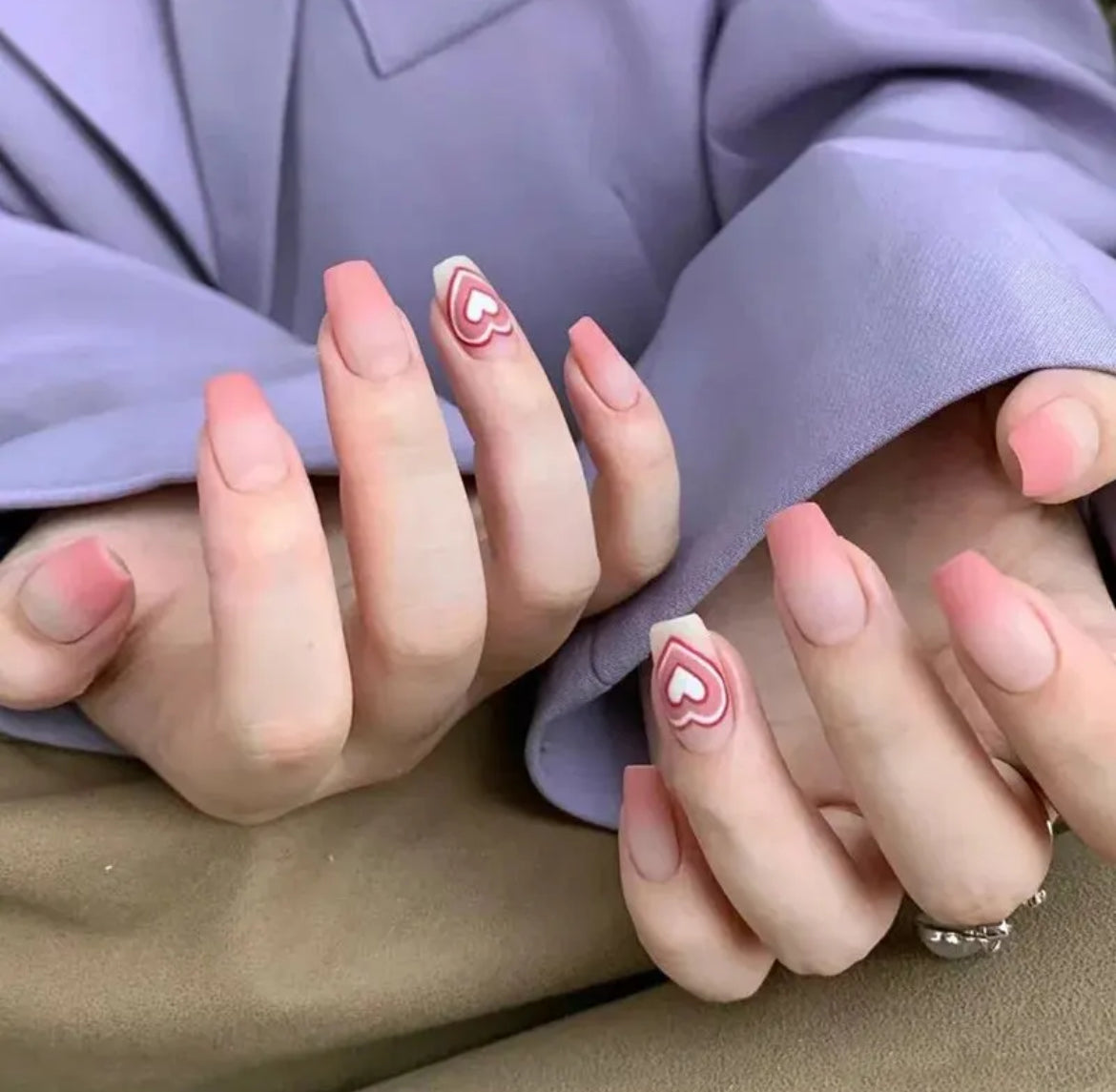24 pcs Nails set