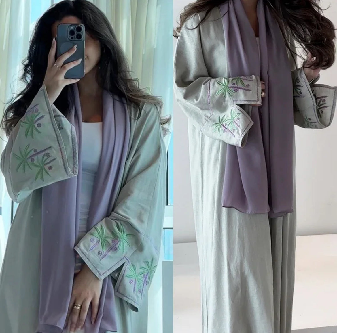 Embroidered Abaya