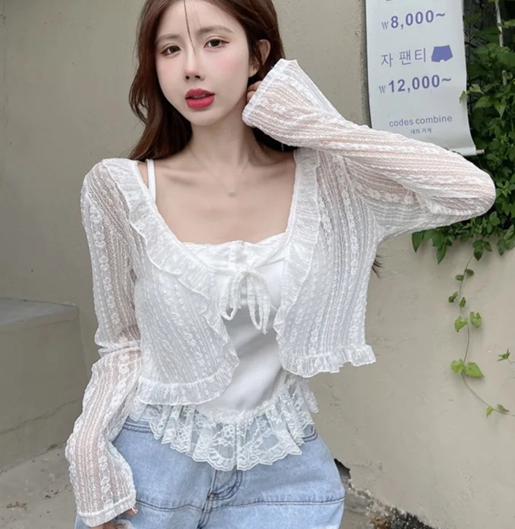 Net Cardigan