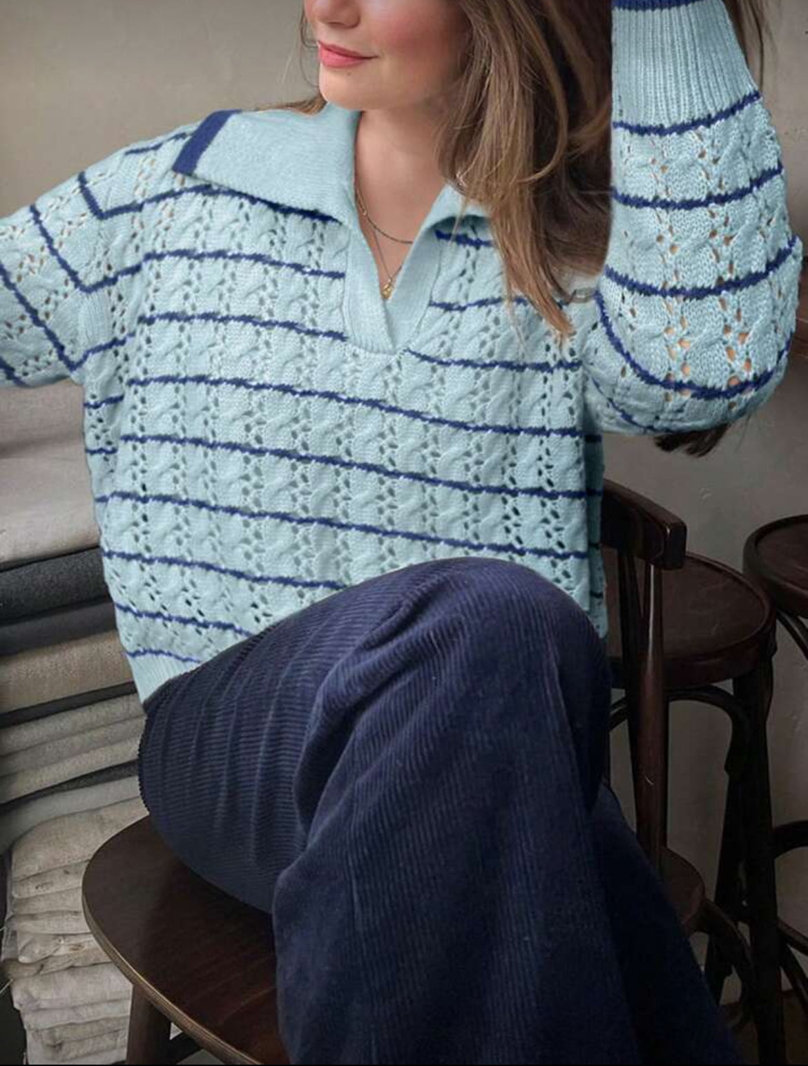 Knit Sweater Top