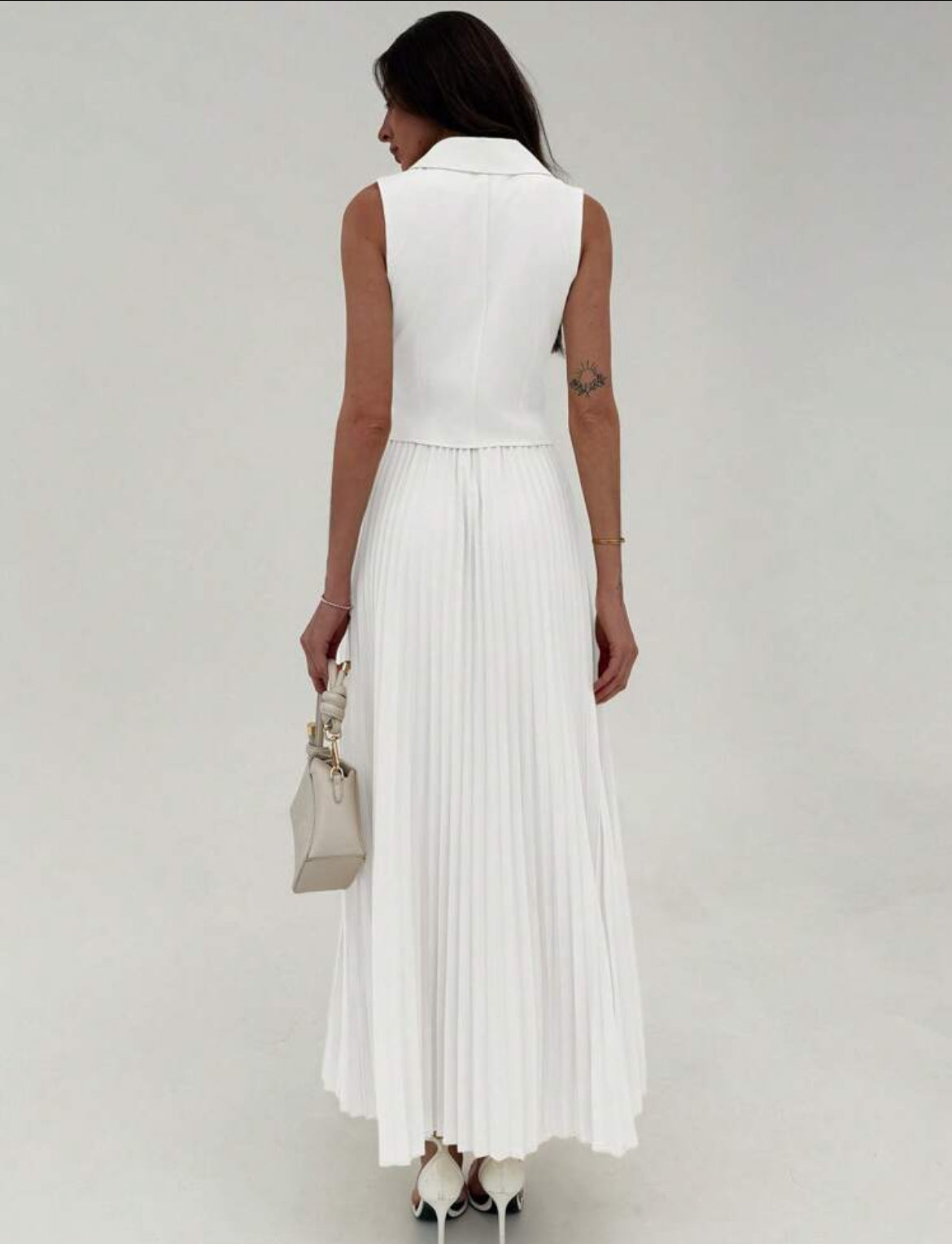 Elegant Vest & Skirt Set