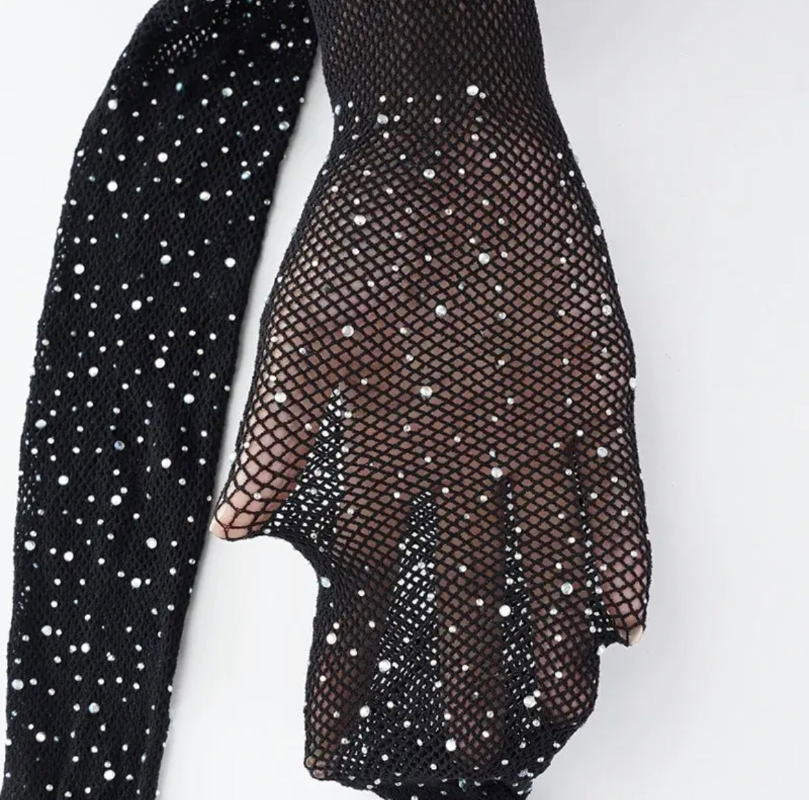Rhinestone Stockings