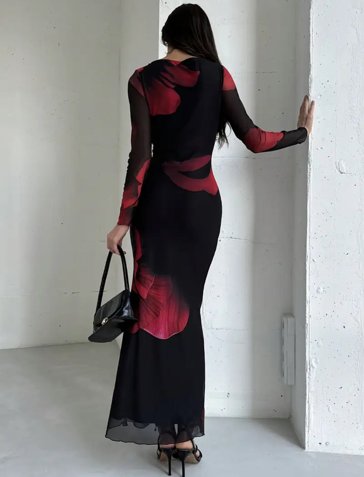Elegant Floral Dress