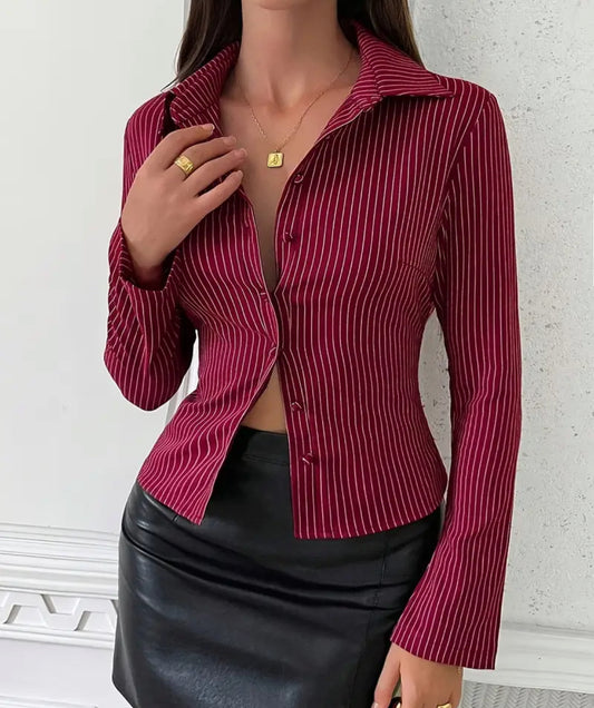 Striped Button Down