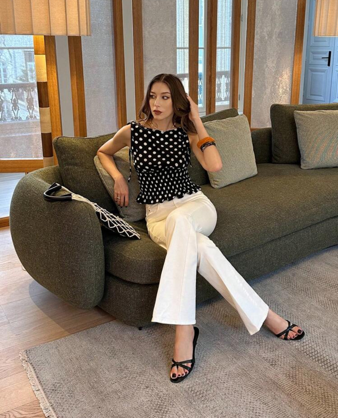 Polka Dot Top