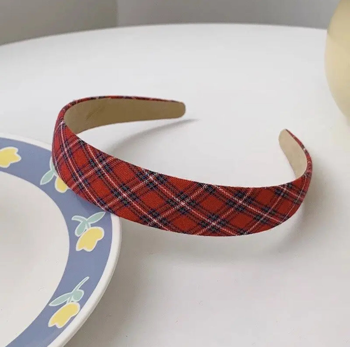 Plaid Hair Bands