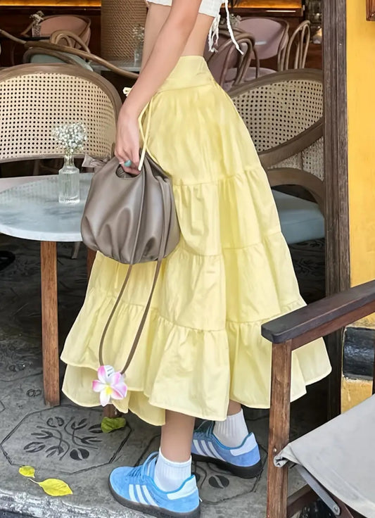 Butter Yellow Skirt