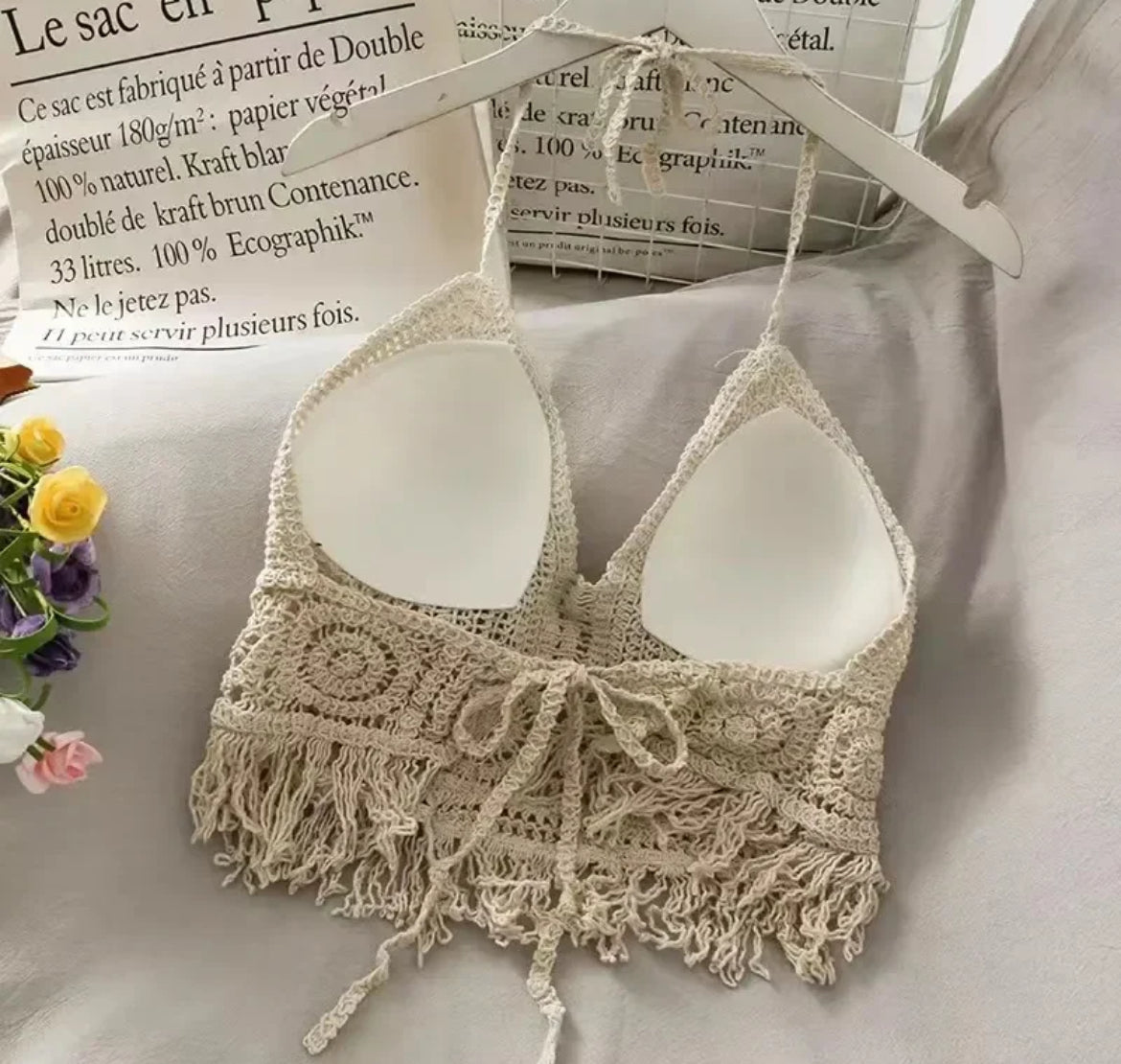 Crochet tank top
