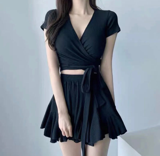 Women Skirt Set And Top