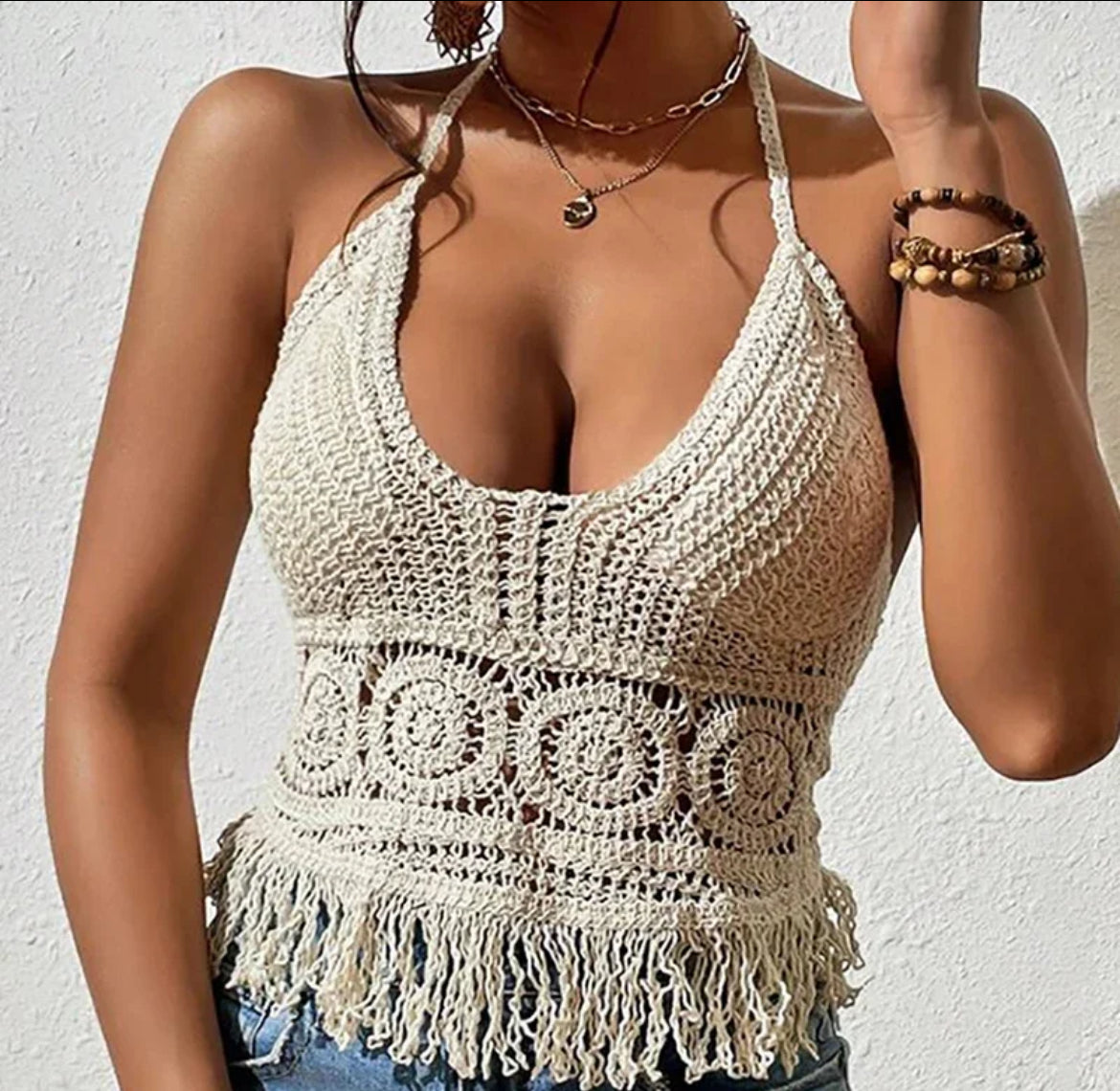 Crochet tank top