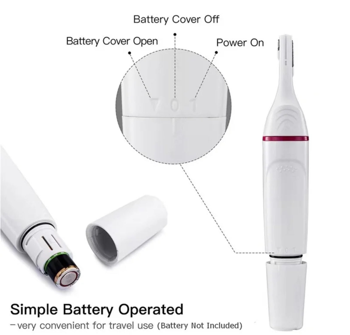 5 in 1 electric epilator
