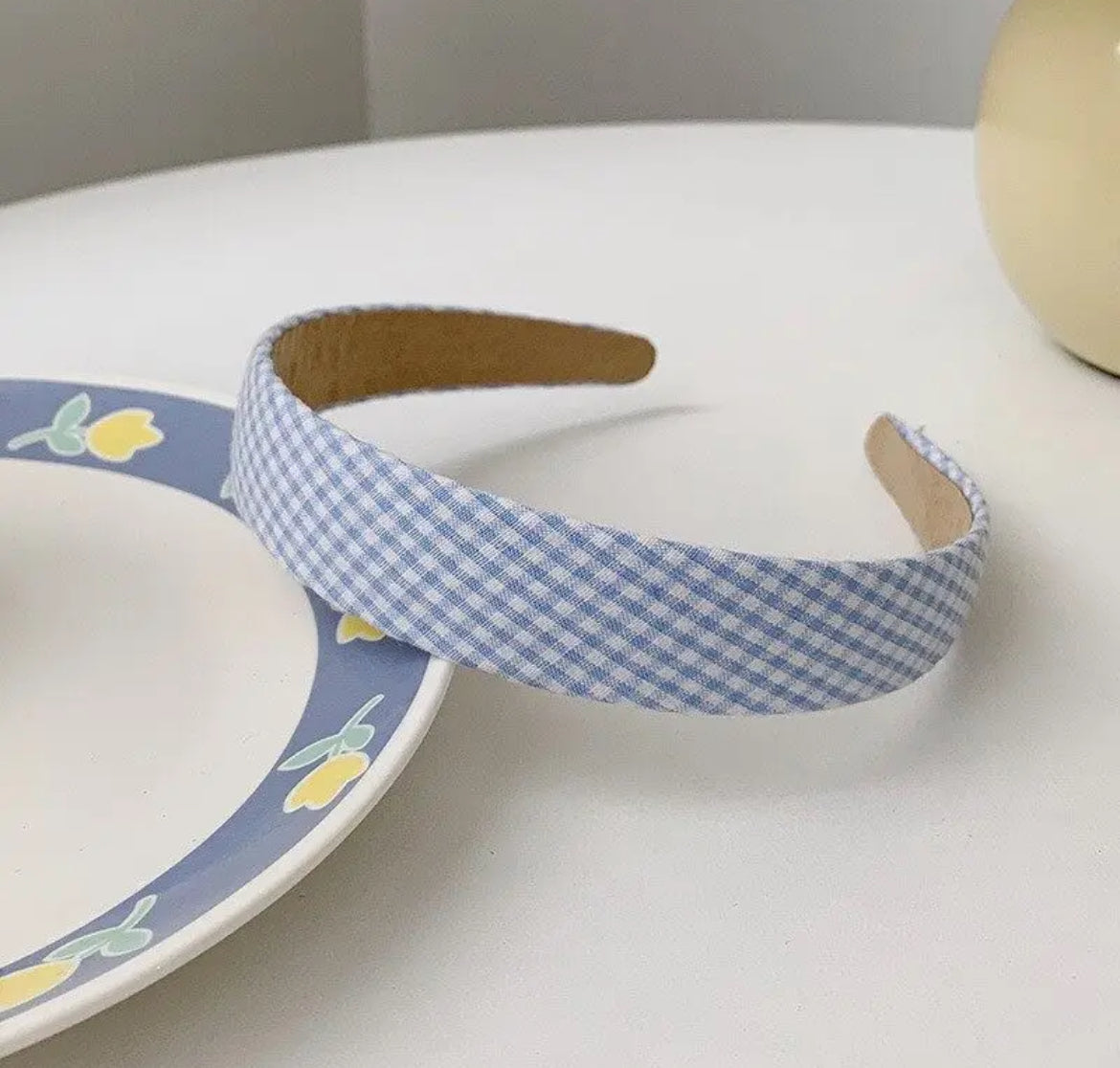 Plaid Hair Bands