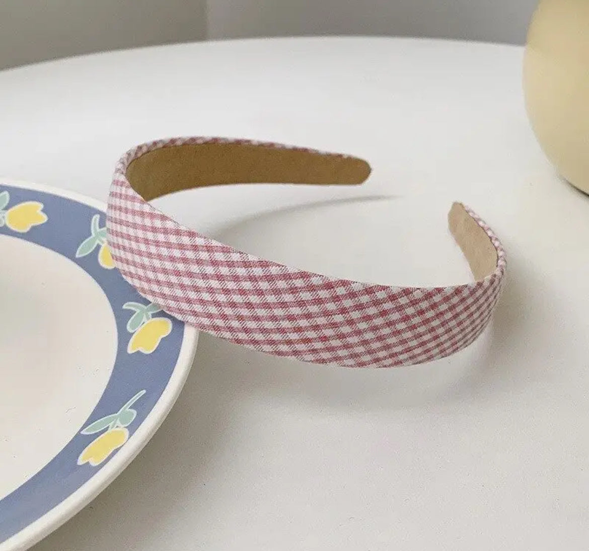 Plaid Hair Bands