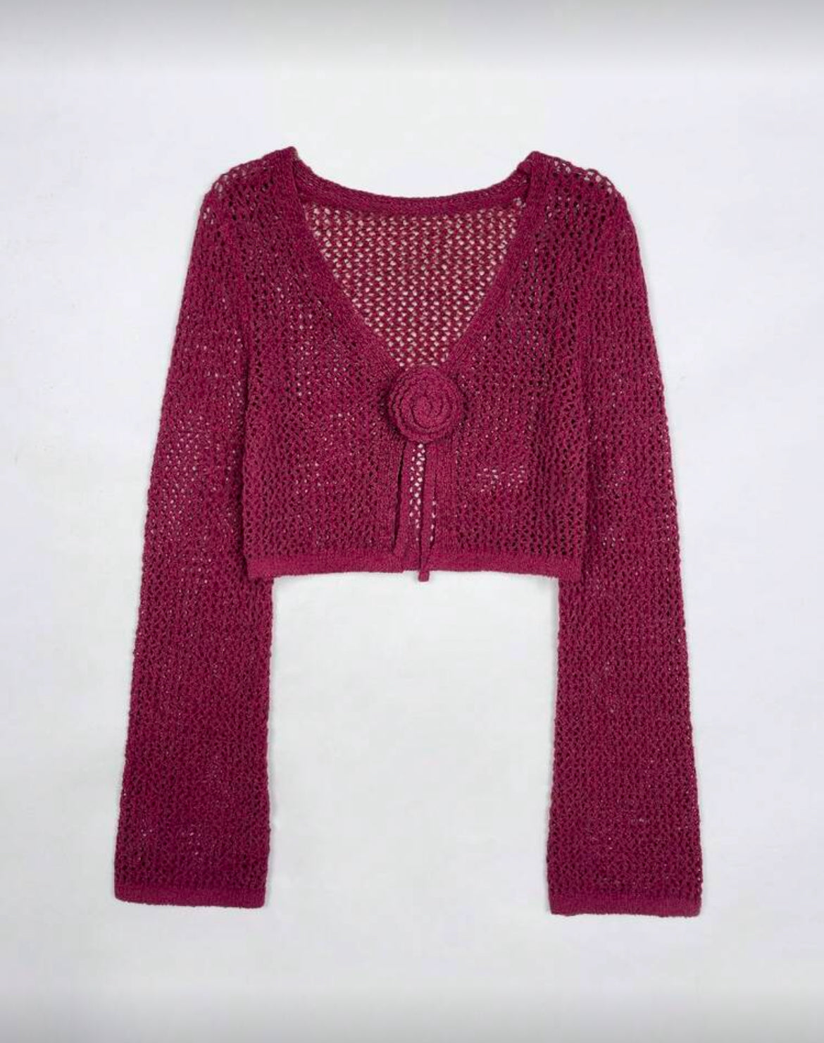 Flower Crochet Sweat