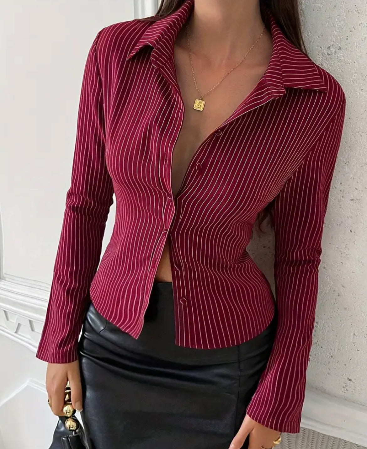 Striped Button Down