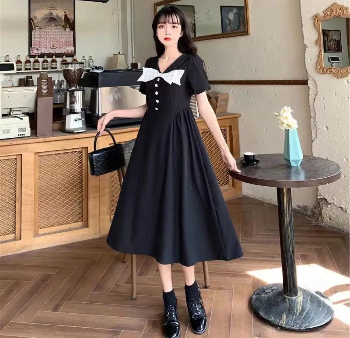 Black bow dress – THE WOW FACTOR