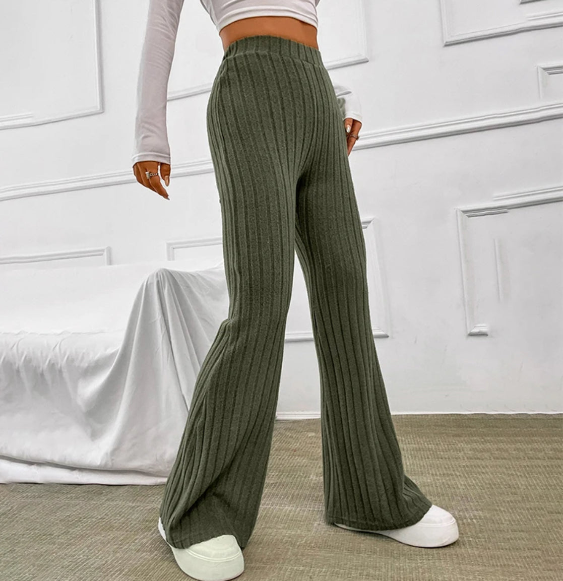Ribbed Pants