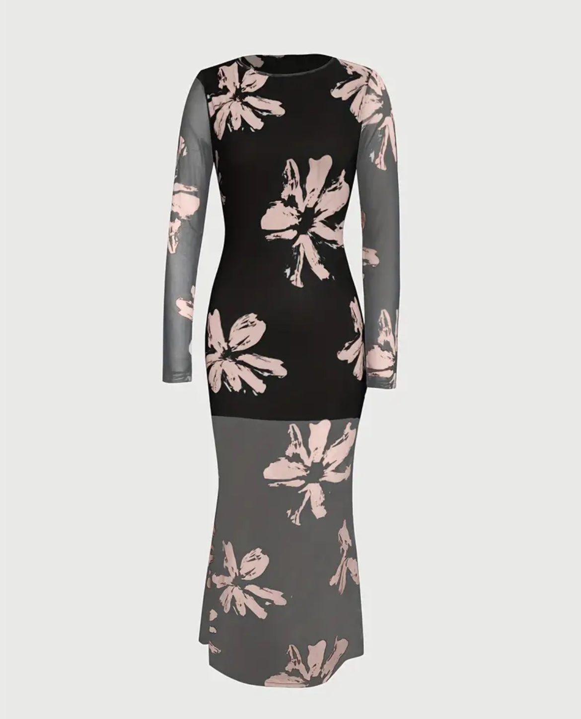 Floral pattern Bodycon
