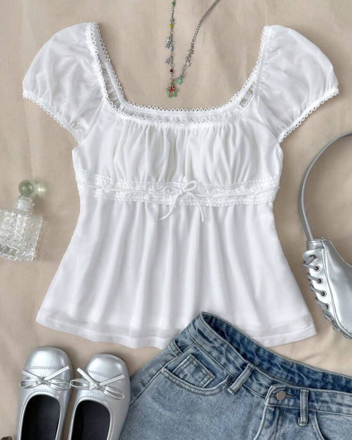 Puff Sleeves Top
