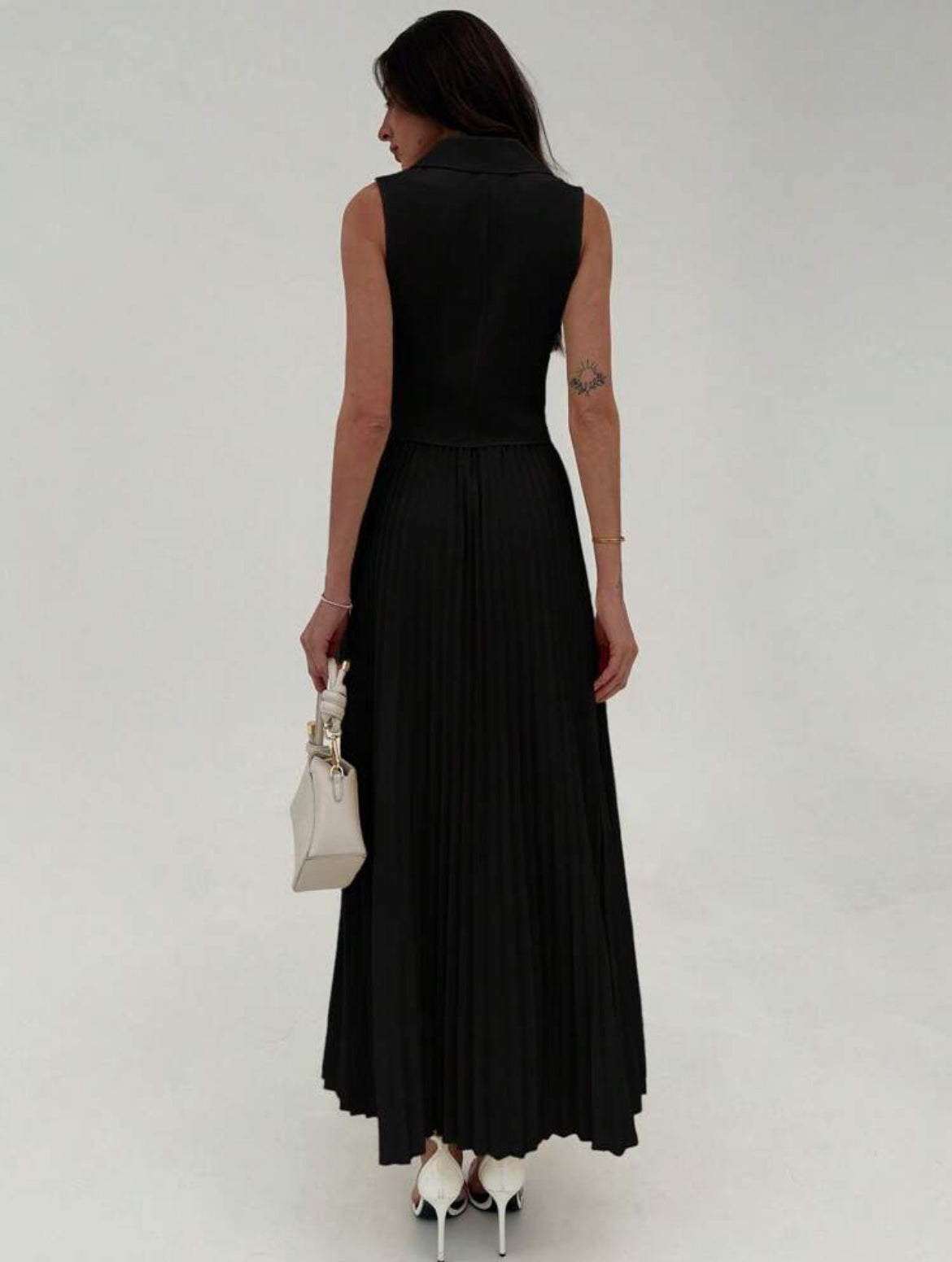 Elegant Vest & Skirt Set