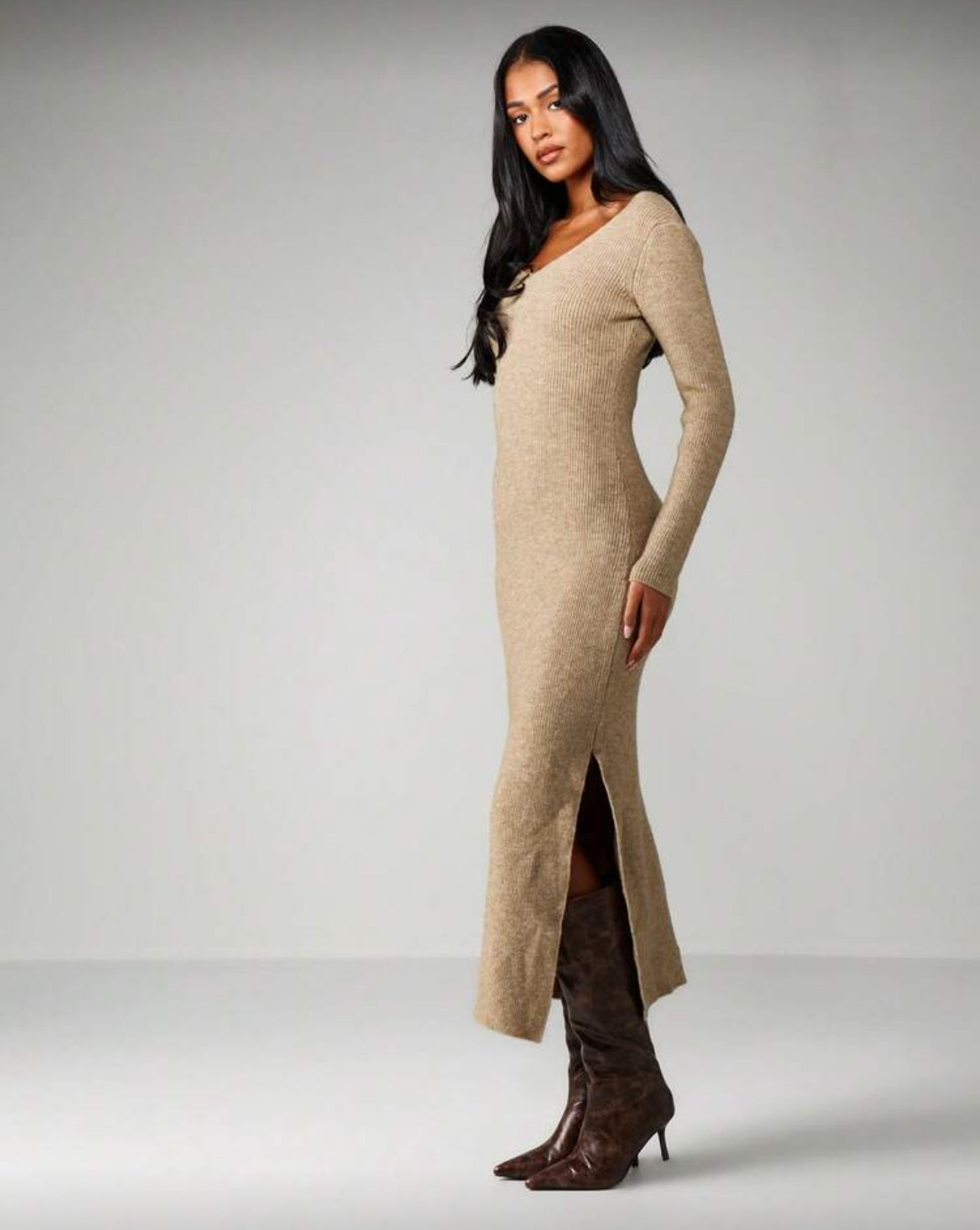 V Neck Bodycon
