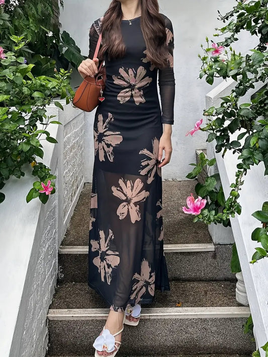 Floral pattern Bodycon